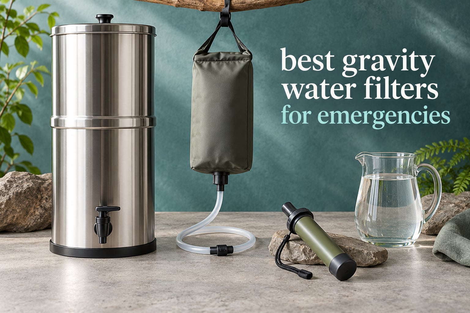 best gravity water filters for emergencies