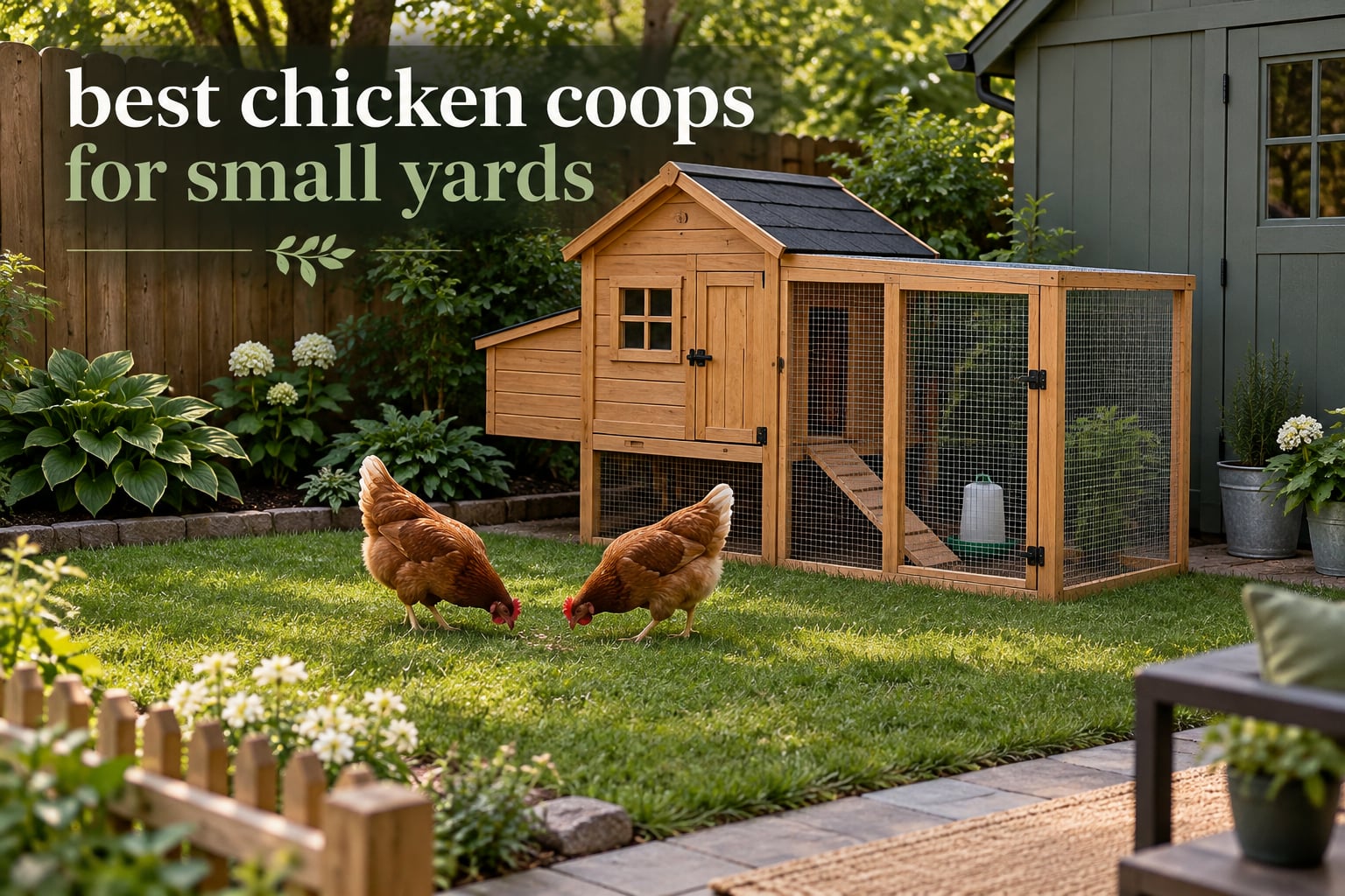 best chicken coops for small yards
