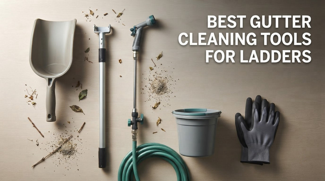 best gutter cleaning tools for ladders