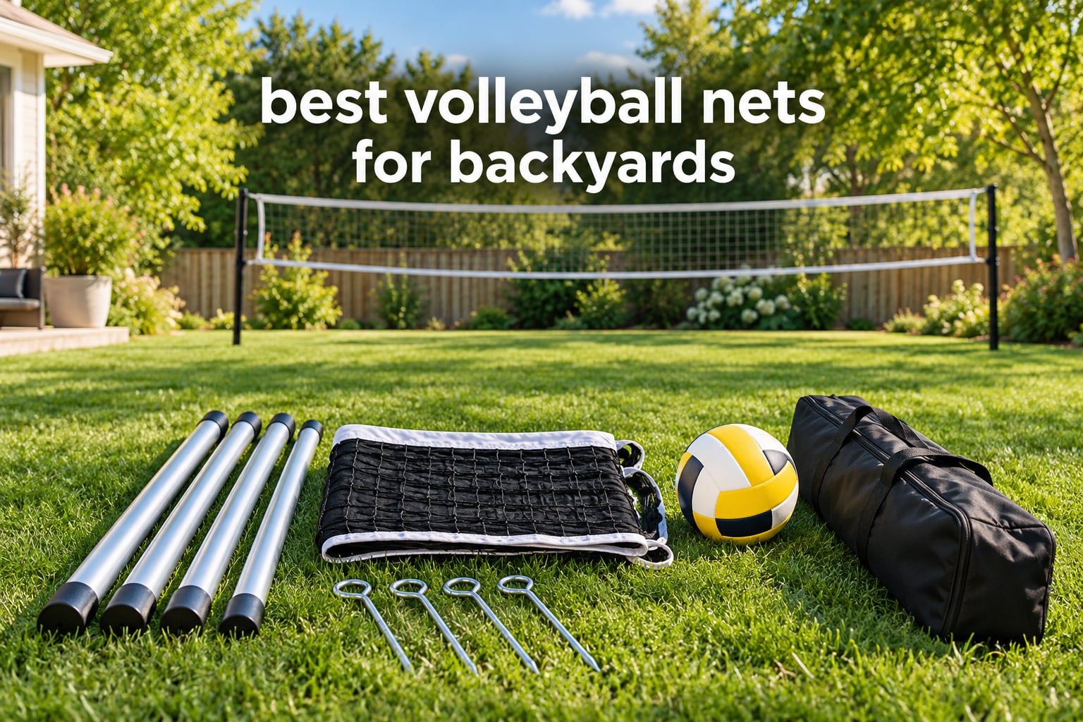 best volleyball nets for backyards
