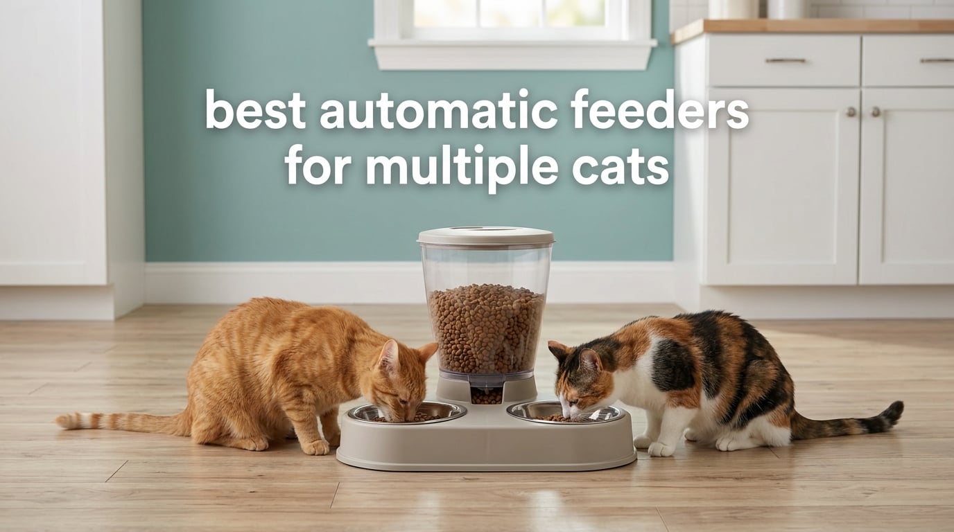 best automatic feeders for multiple cats