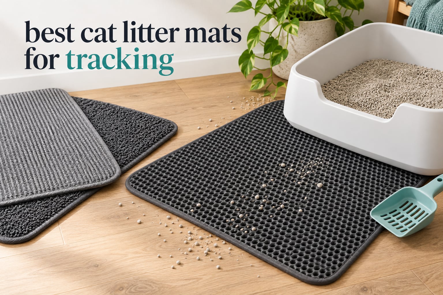 best cat litter mats for tracking