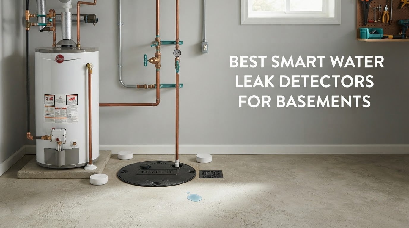 best smart water leak detectors for basements