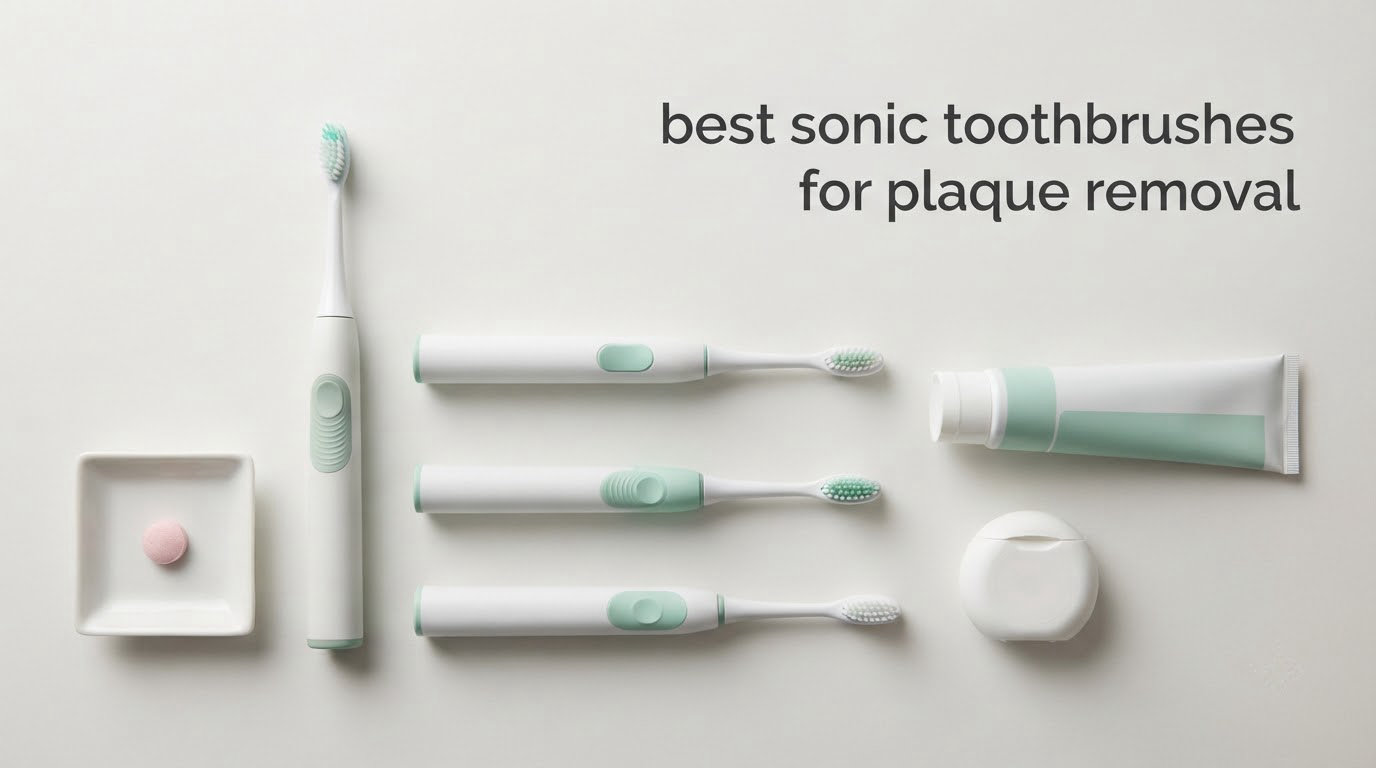 best sonic toothbrushes for plaque removal