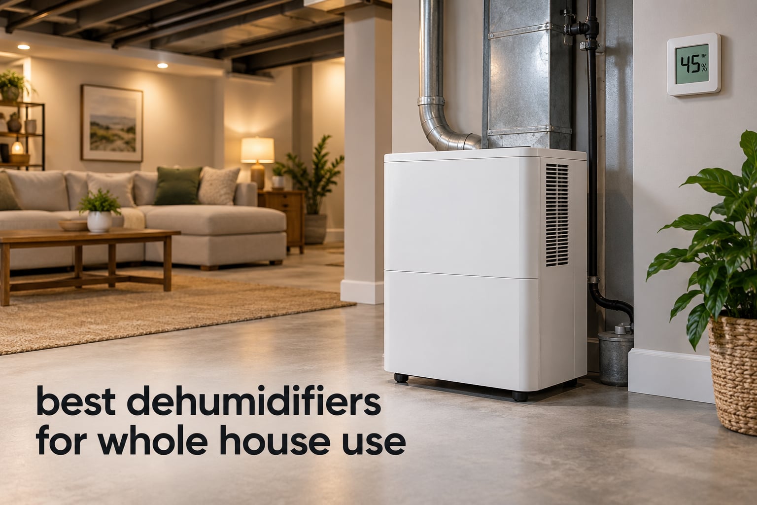 best dehumidifiers for whole house use