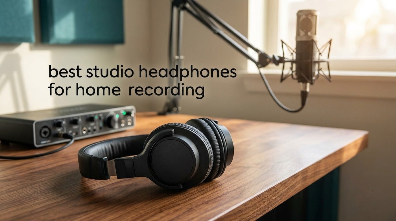 best studio headphones for home recording