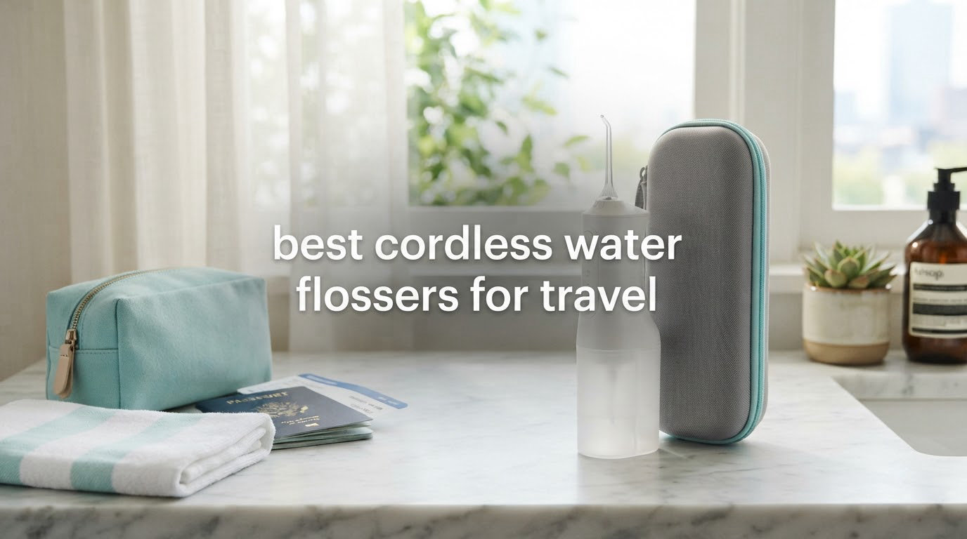 best cordless water flossers for travel