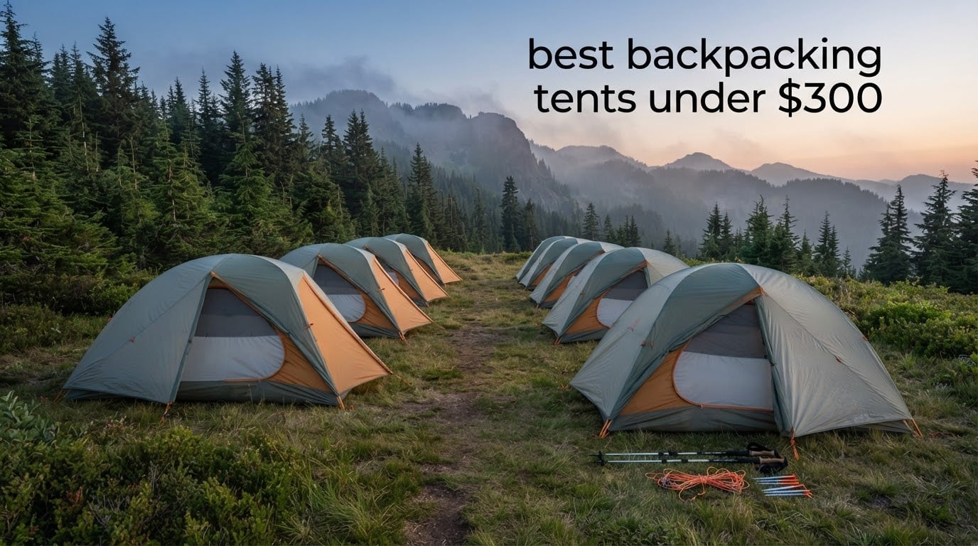 best backpacking tents under $300
