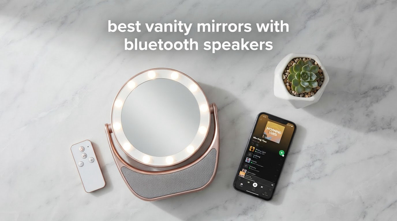 best vanity mirrors with bluetooth speakers