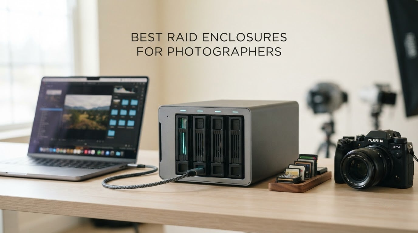 best raid enclosures for photographers