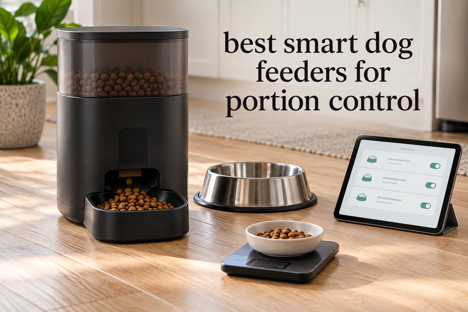 best smart dog feeders for portion control