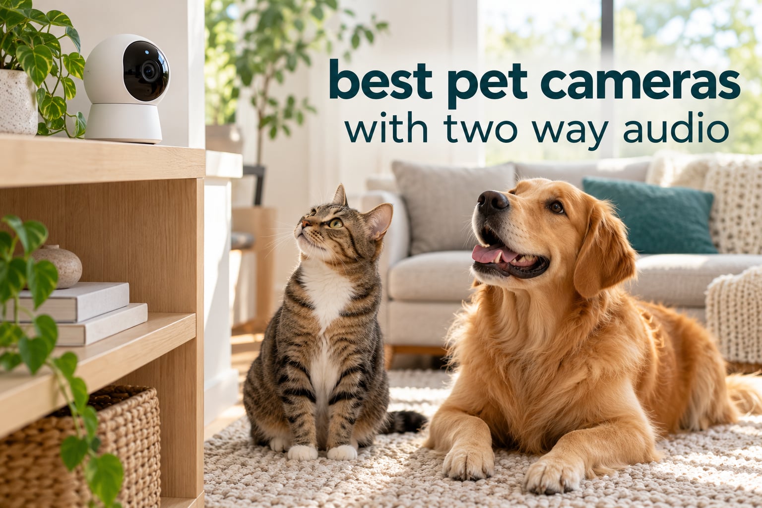 best pet cameras with two way audio