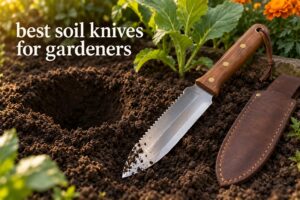 best soil knives for gardeners