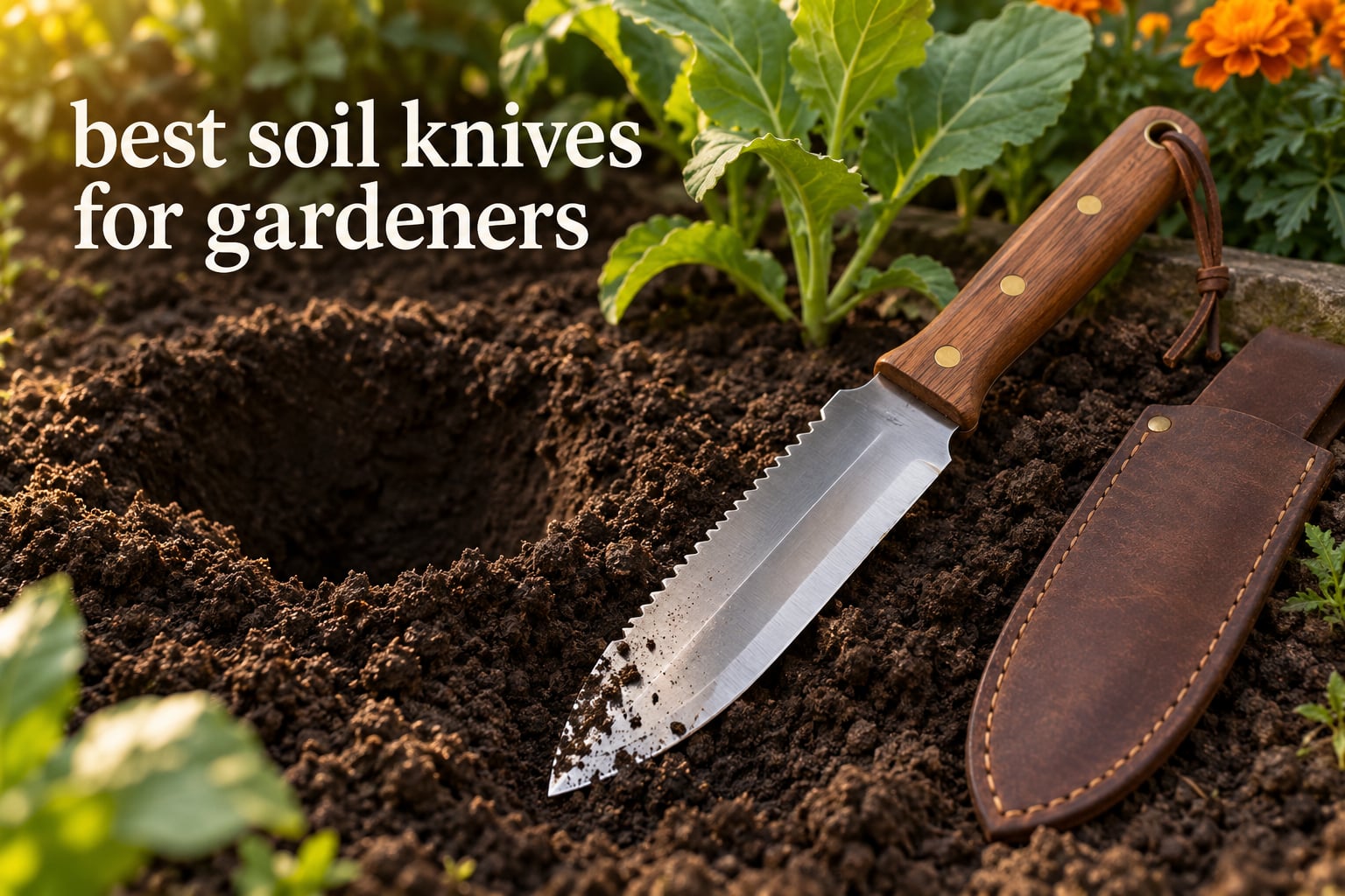 best soil knives for gardeners
