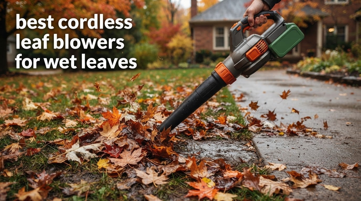 best cordless leaf blowers for wet leaves