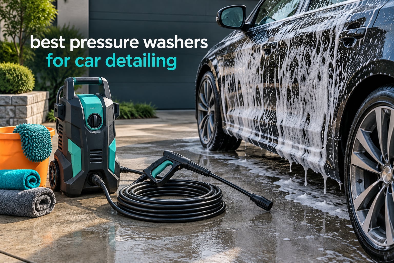 best pressure washers for car detailing