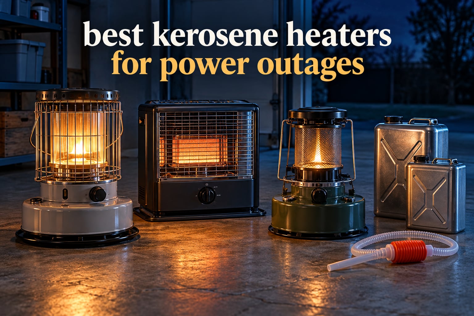 best kerosene heaters for power outages
