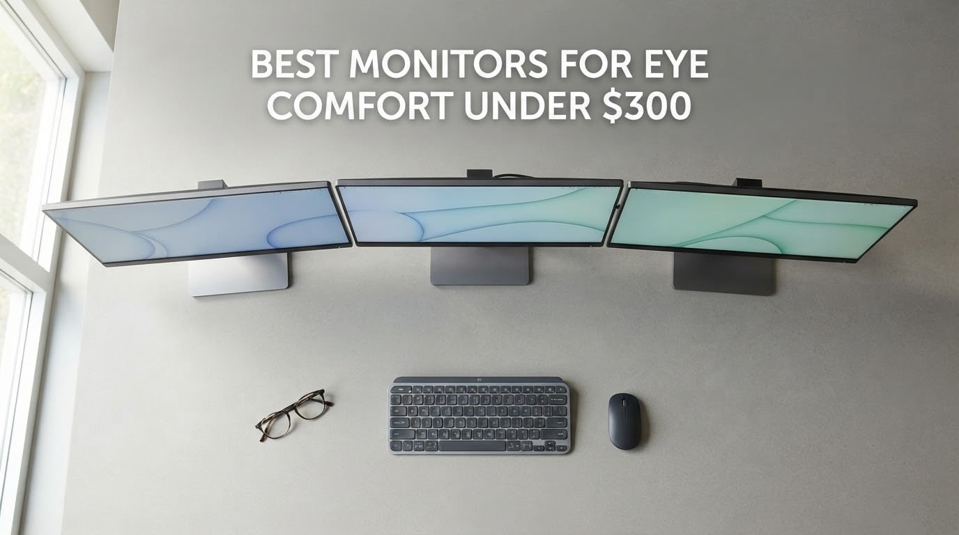 best monitors for eye comfort under $300
