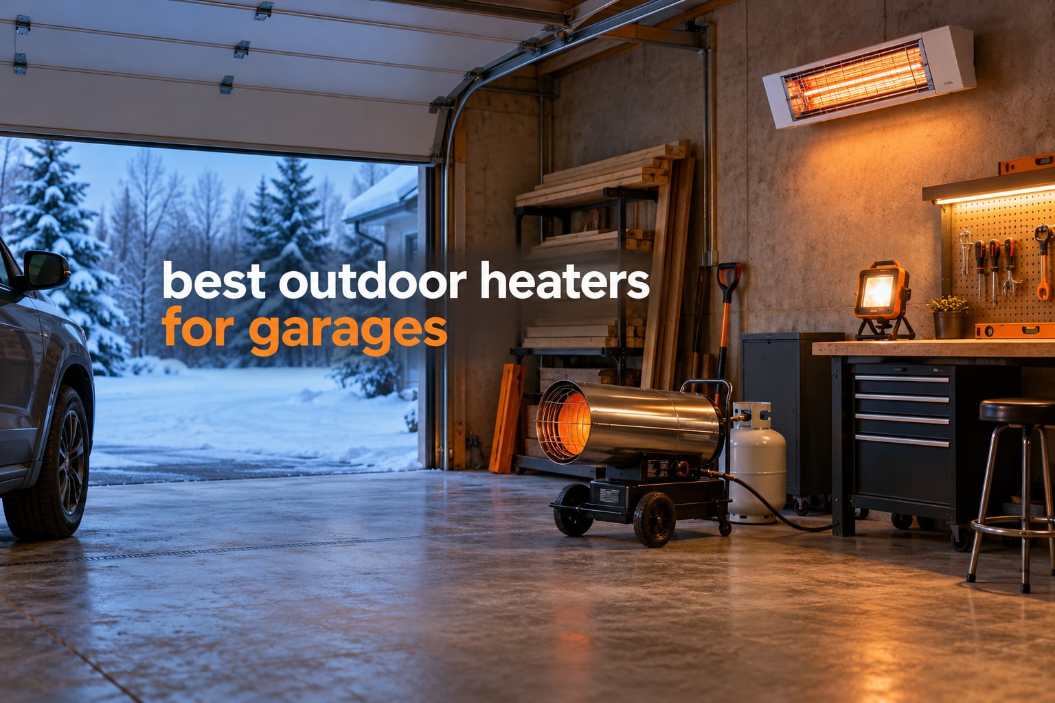 best outdoor heaters for garages