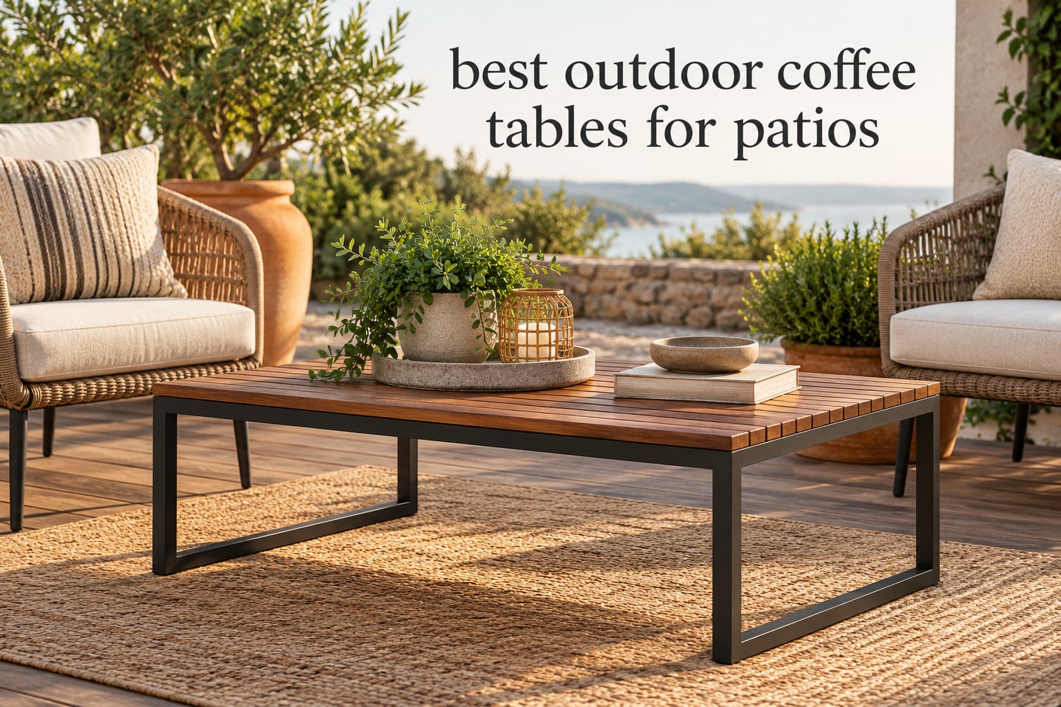 best outdoor coffee tables for patios
