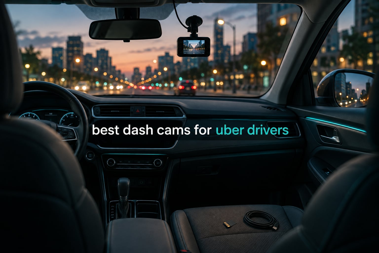 best dash cams for uber drivers