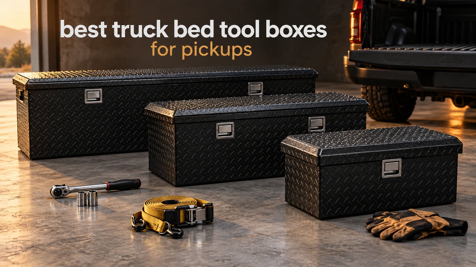 best truck bed tool boxes for pickups