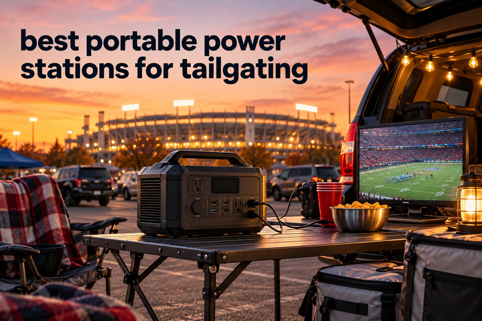 best portable power stations for tailgating