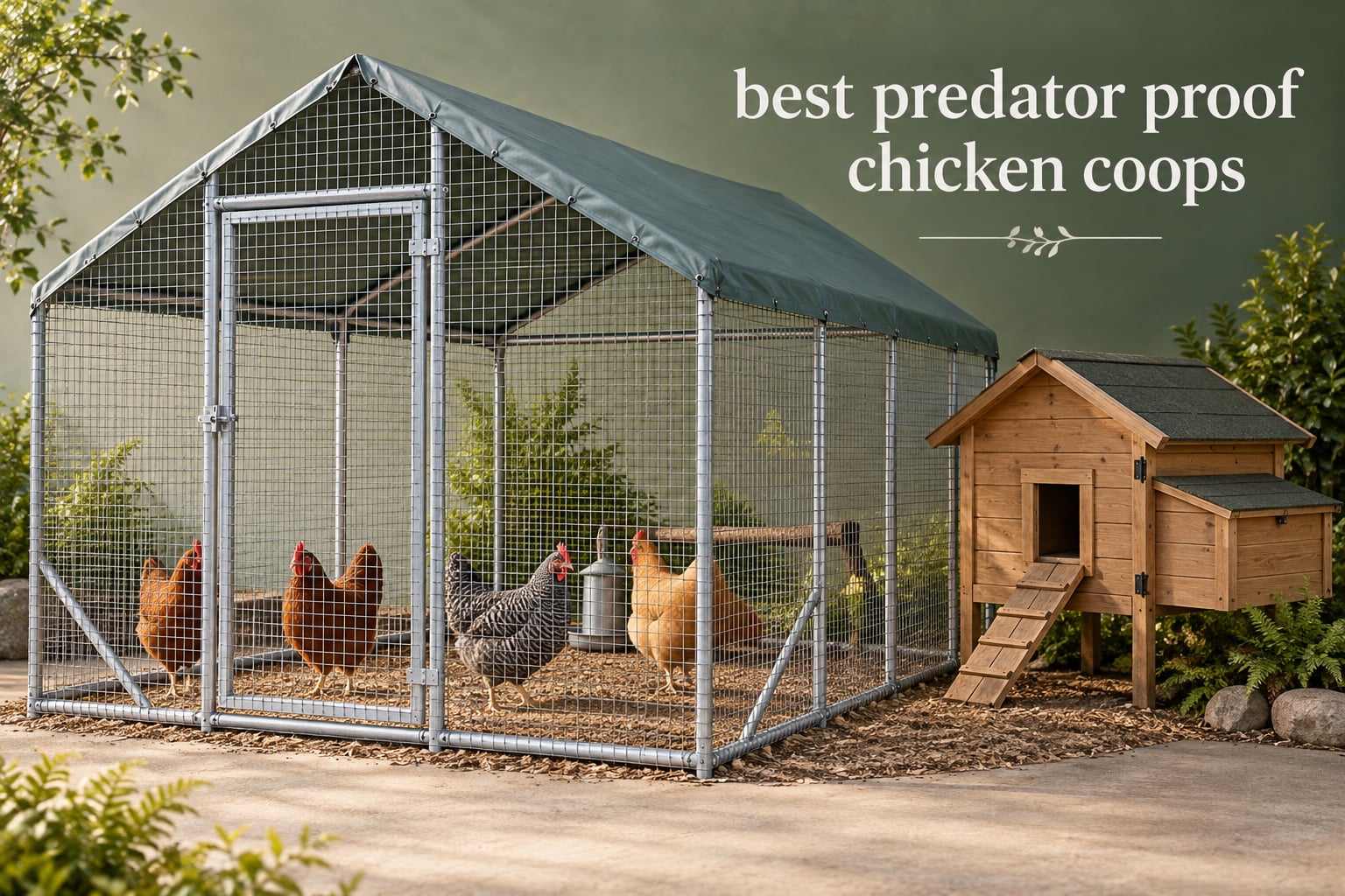best predator proof chicken coops