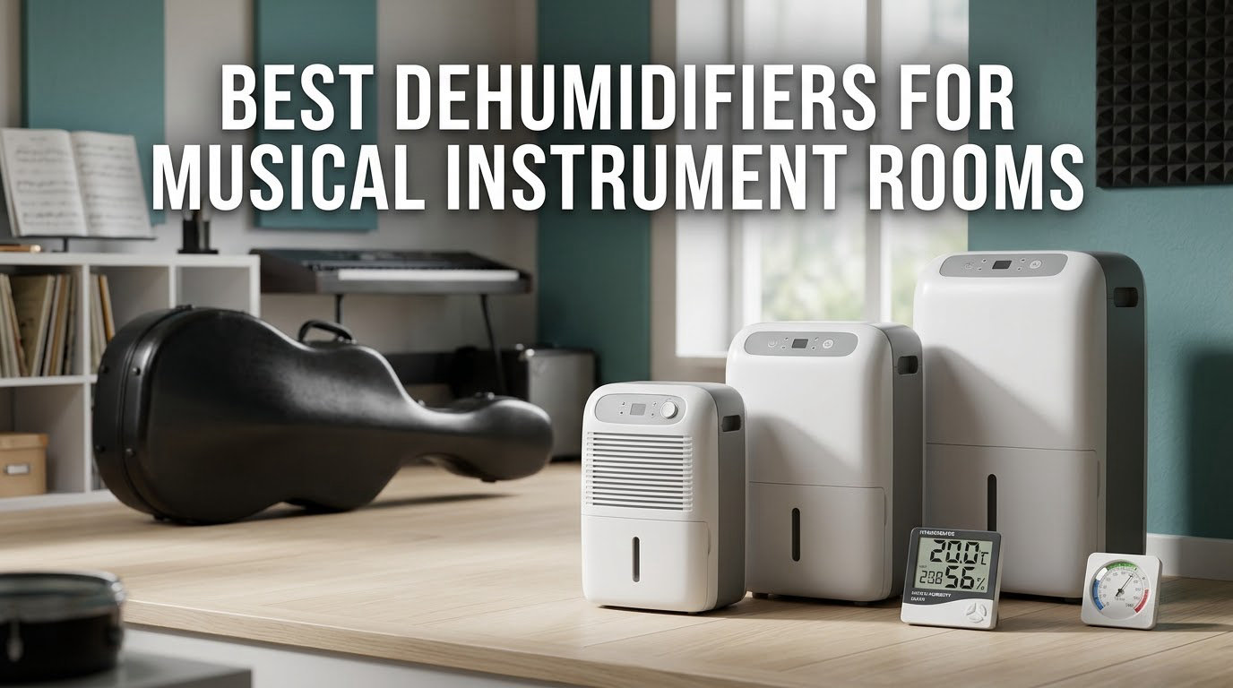 best dehumidifiers for musical instrument rooms