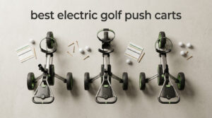 best electric golf push carts