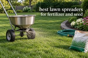 best lawn spreaders for fertilizer and seed