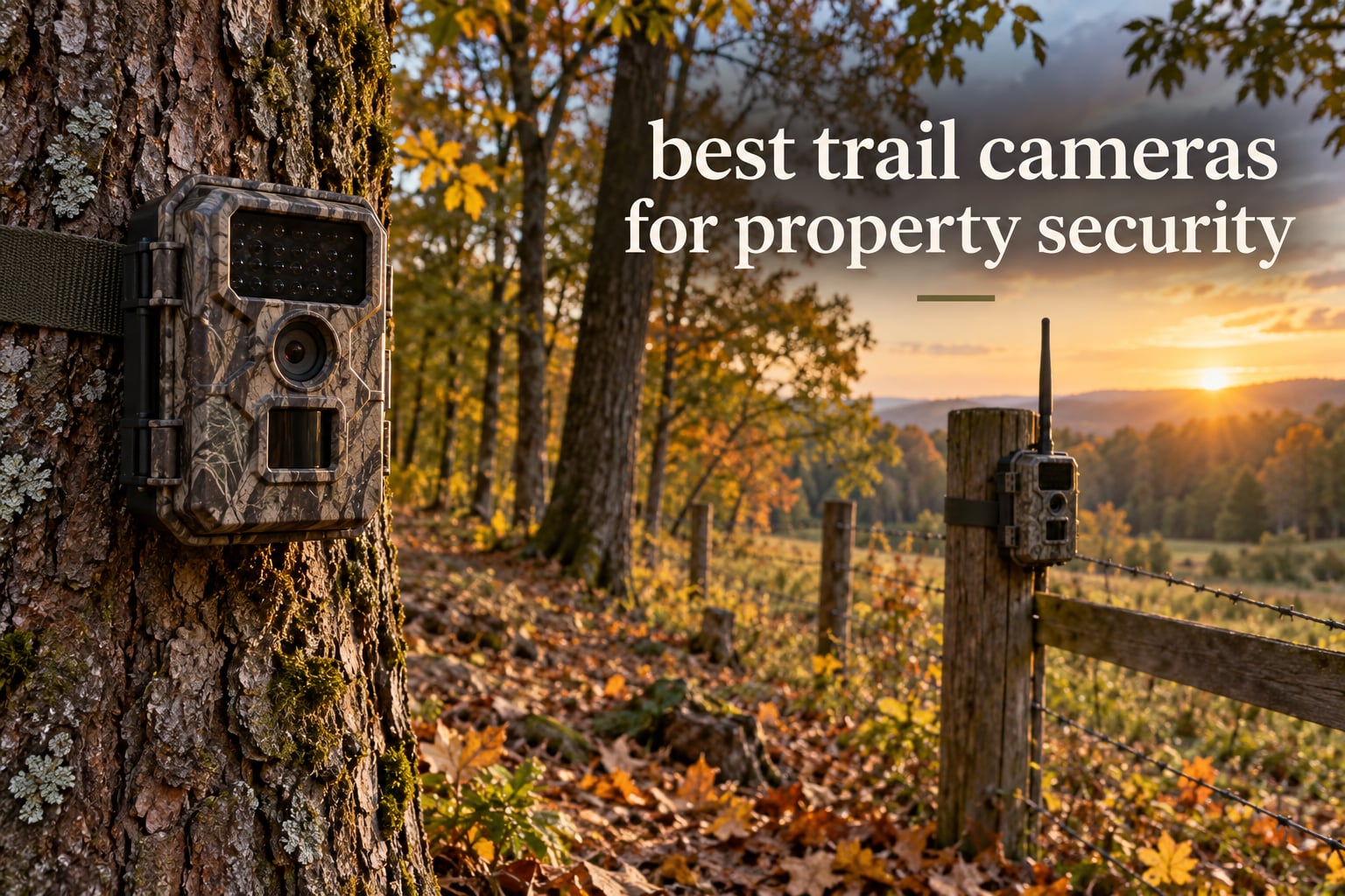 best trail cameras for property security