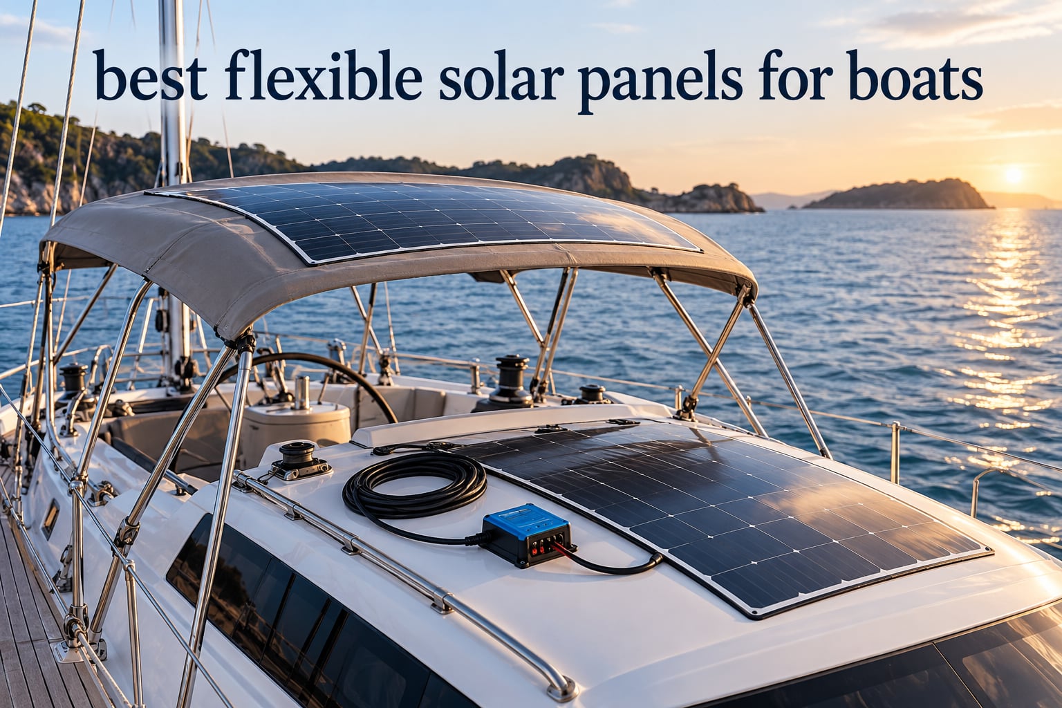 best flexible solar panels for boats
