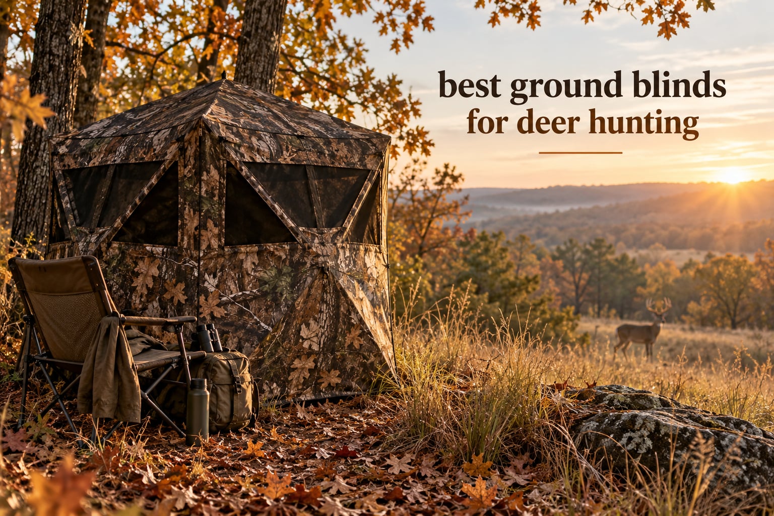 best ground blinds for deer hunting