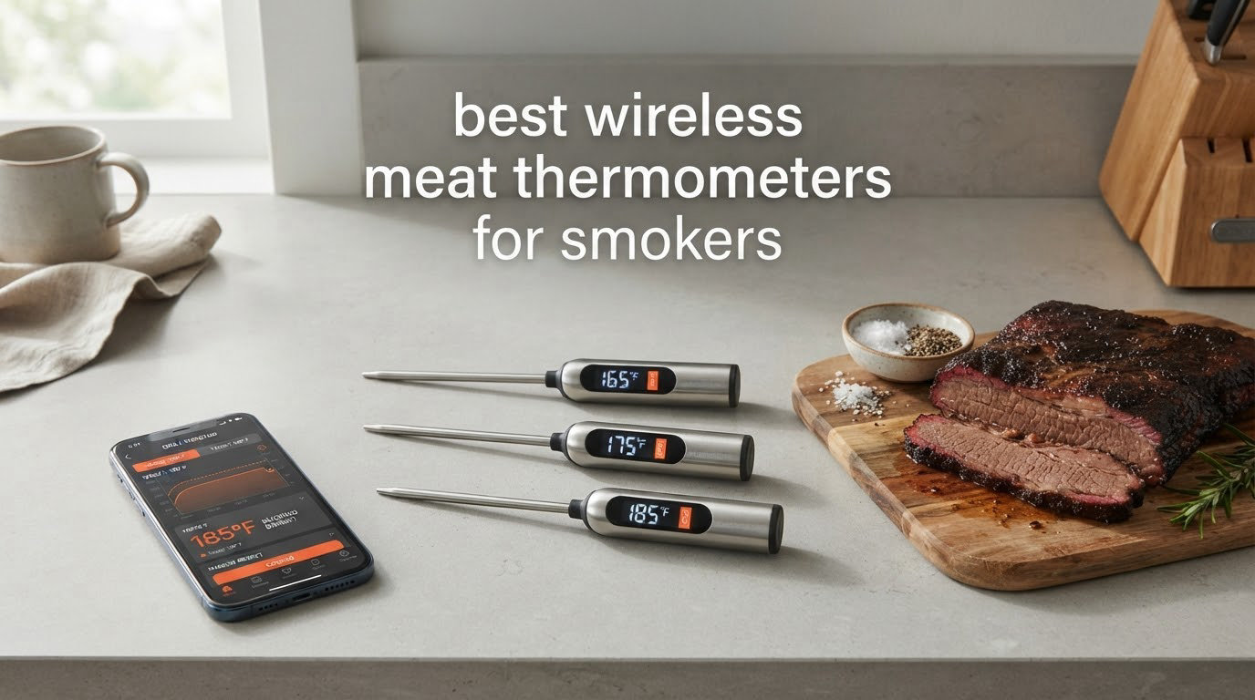 best wireless meat thermometers for smokers