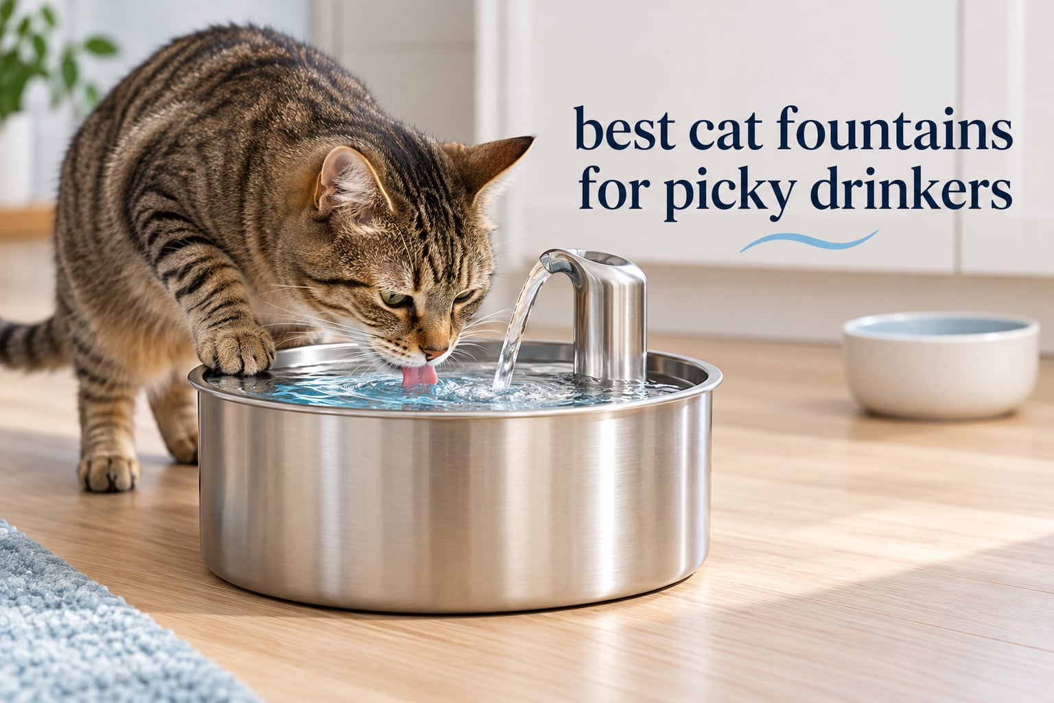 best cat fountains for picky drinkers