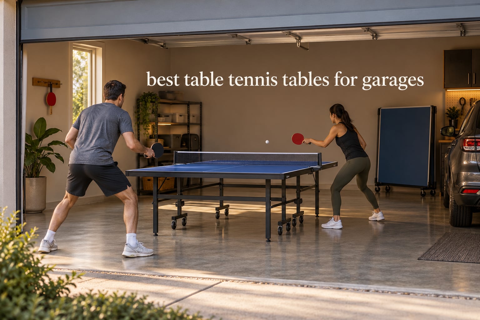 best table tennis tables for garages