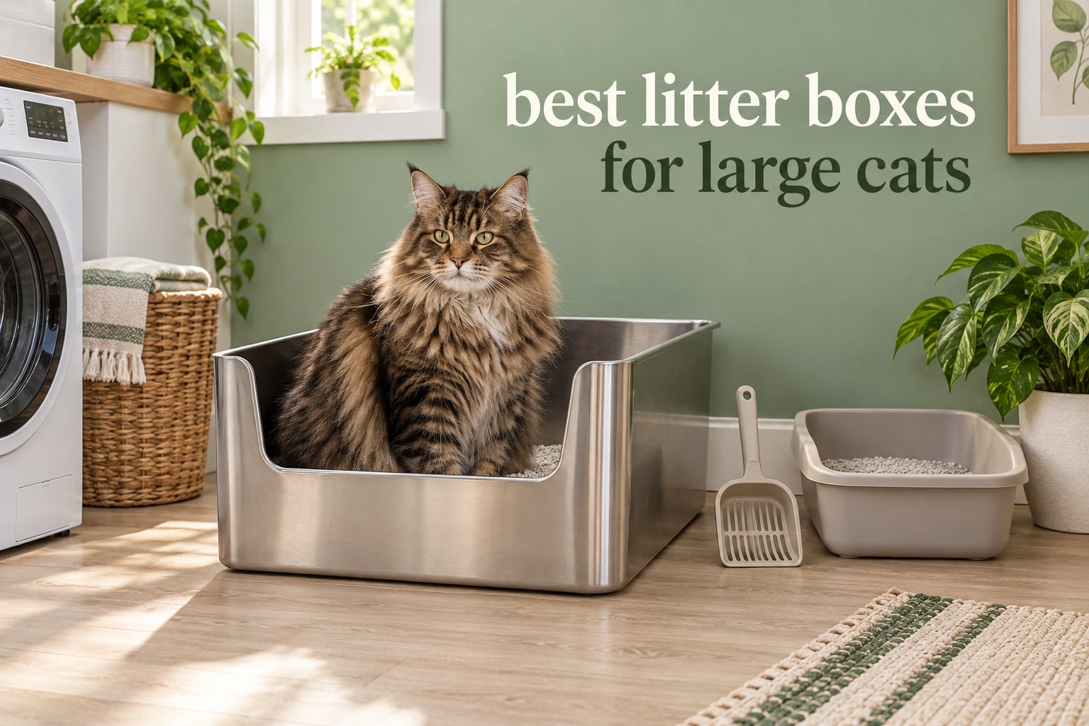 best litter boxes for large cats