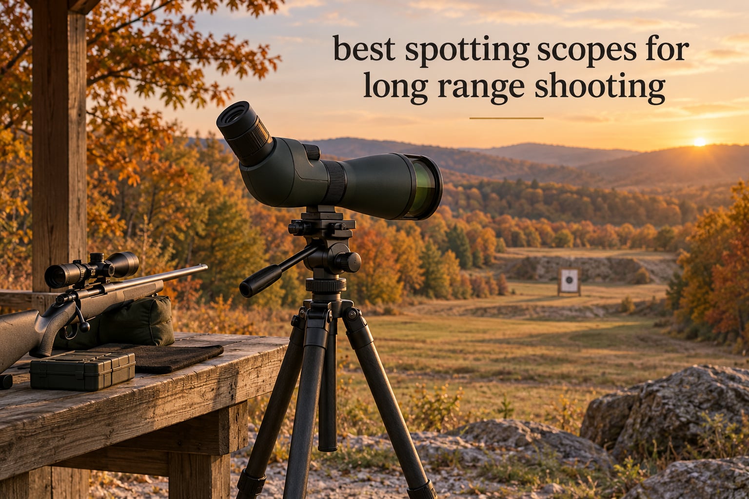 best spotting scopes for long range shooting