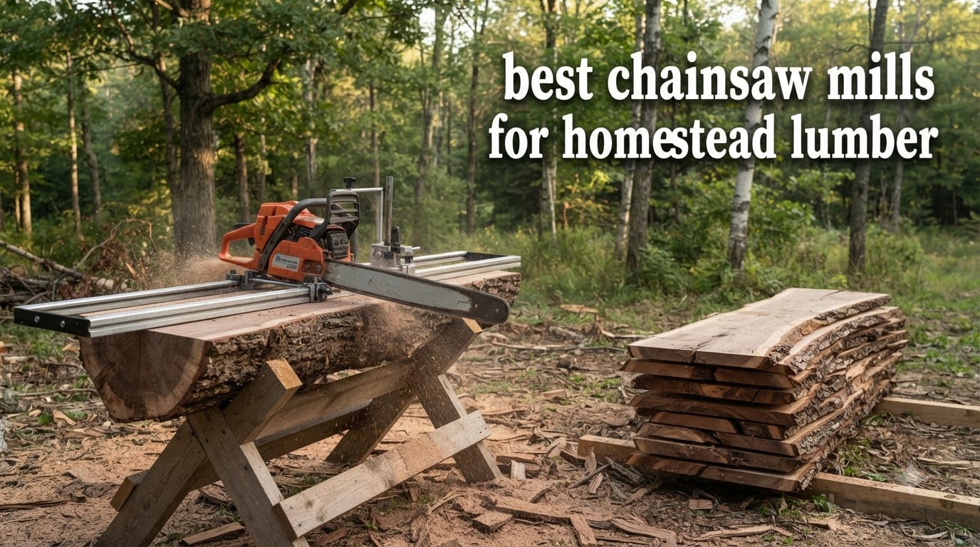 best chainsaw mills for homestead lumber