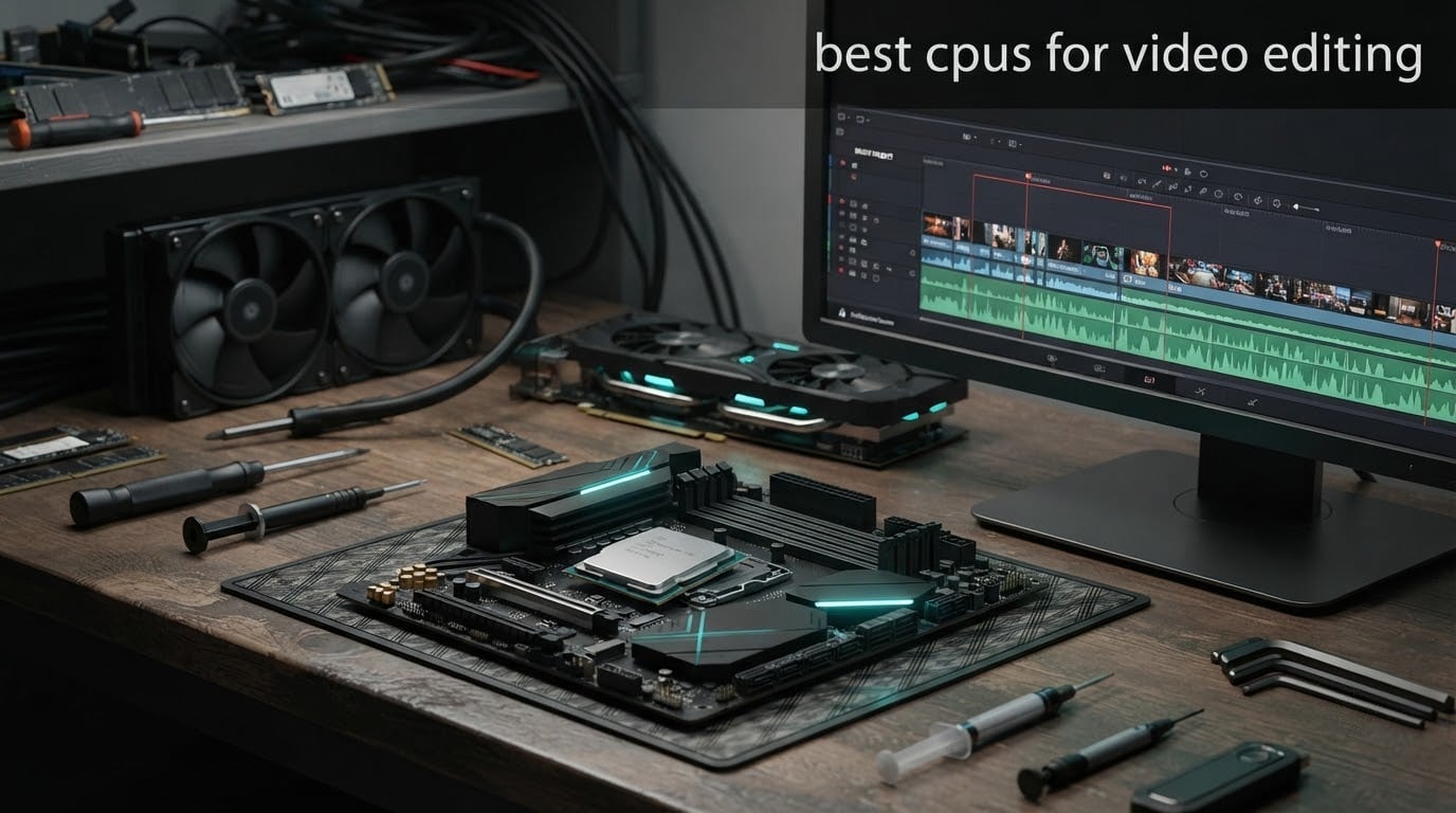 best cpus for video editing