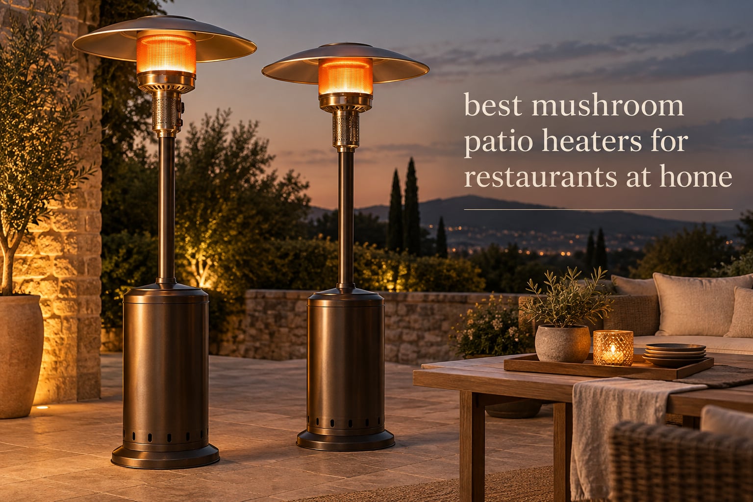 best mushroom patio heaters for restaurants at home
