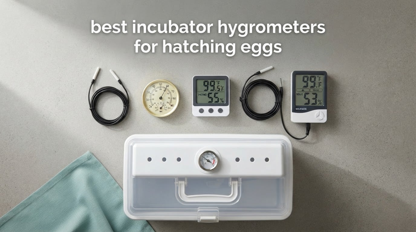 best incubator hygrometers for hatching eggs