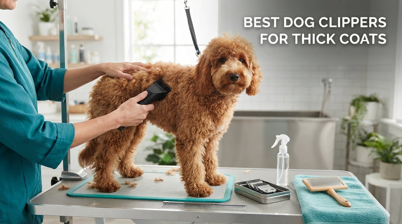 best dog clippers for thick coats