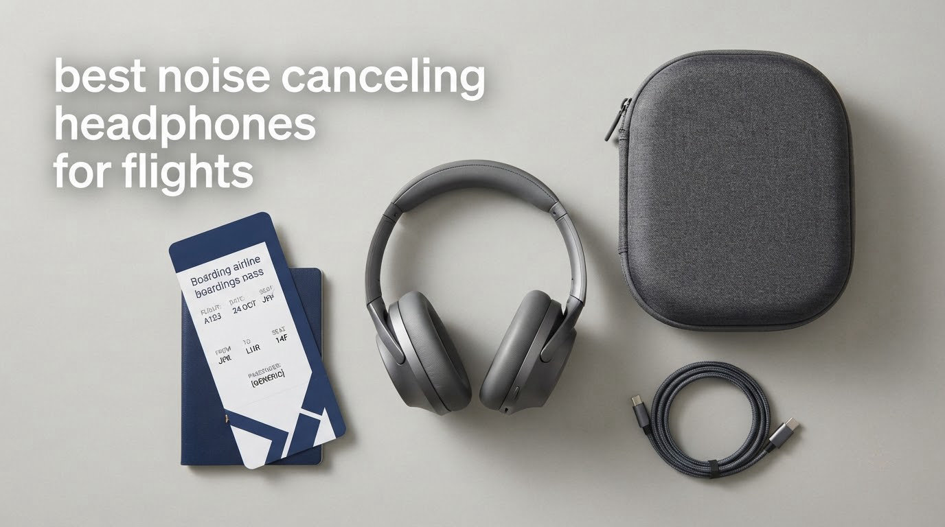 best noise canceling headphones for flights