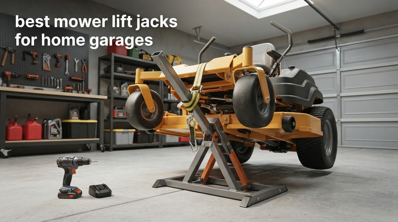 best mower lift jacks for home garages