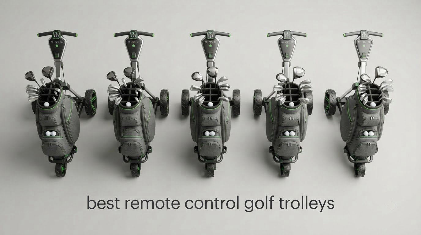 best remote control golf trolleys