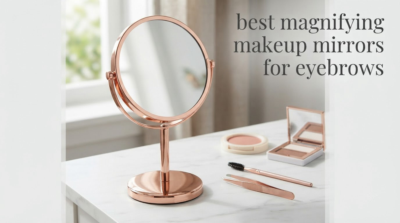 best magnifying makeup mirrors for eyebrows