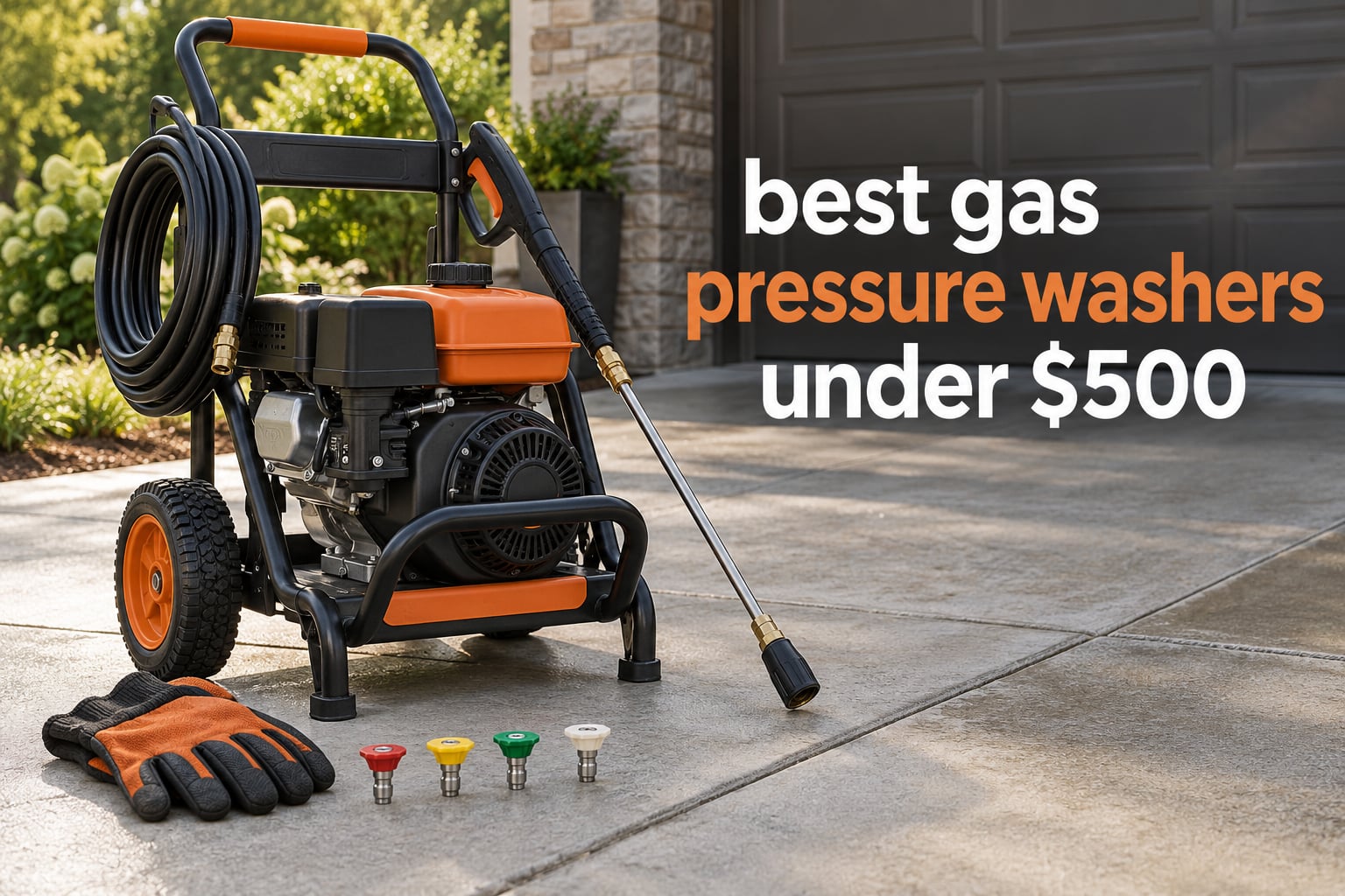 best gas pressure washers under $500