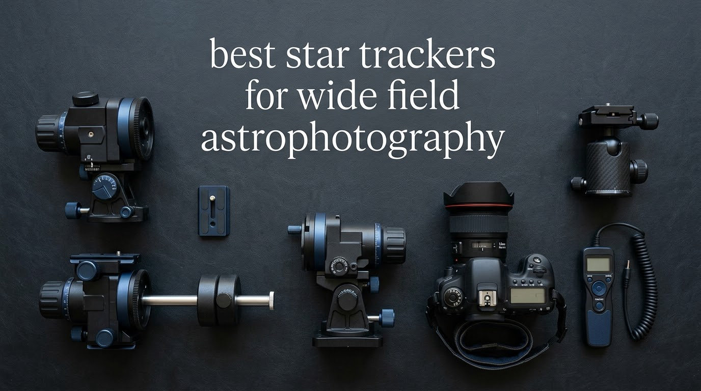 best star trackers for wide field astrophotography